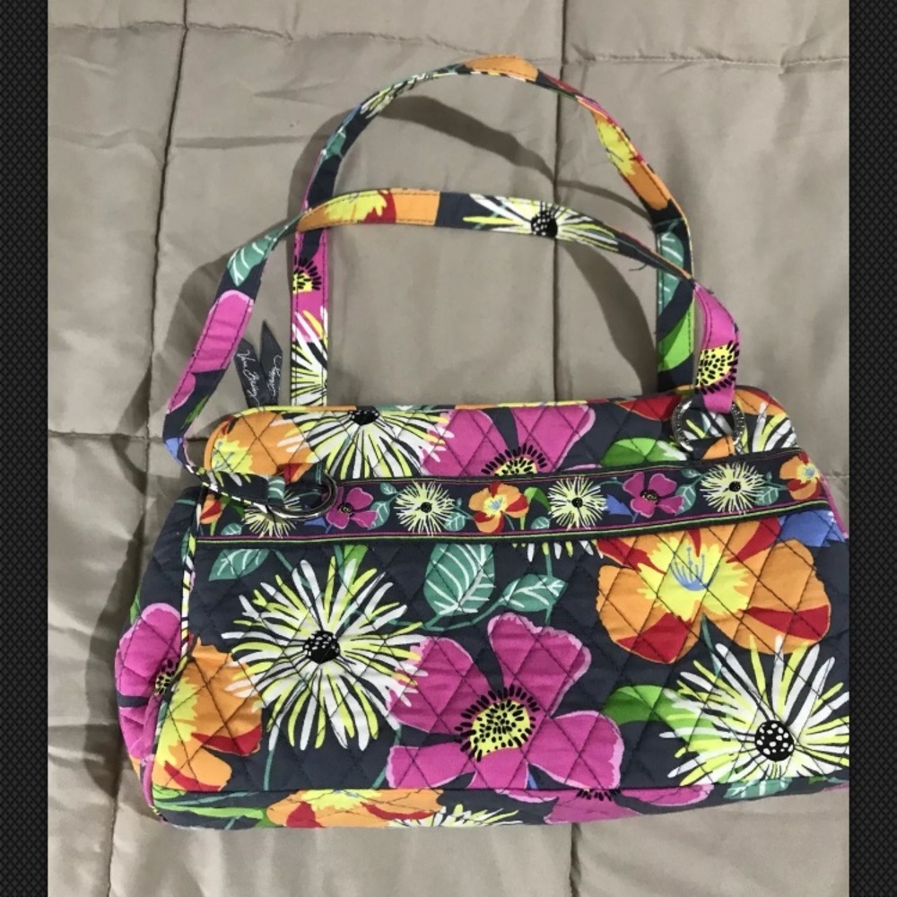 Vera Bradley Handbag Whitney Jazzy Blooms Purse - Picture 2 of 5